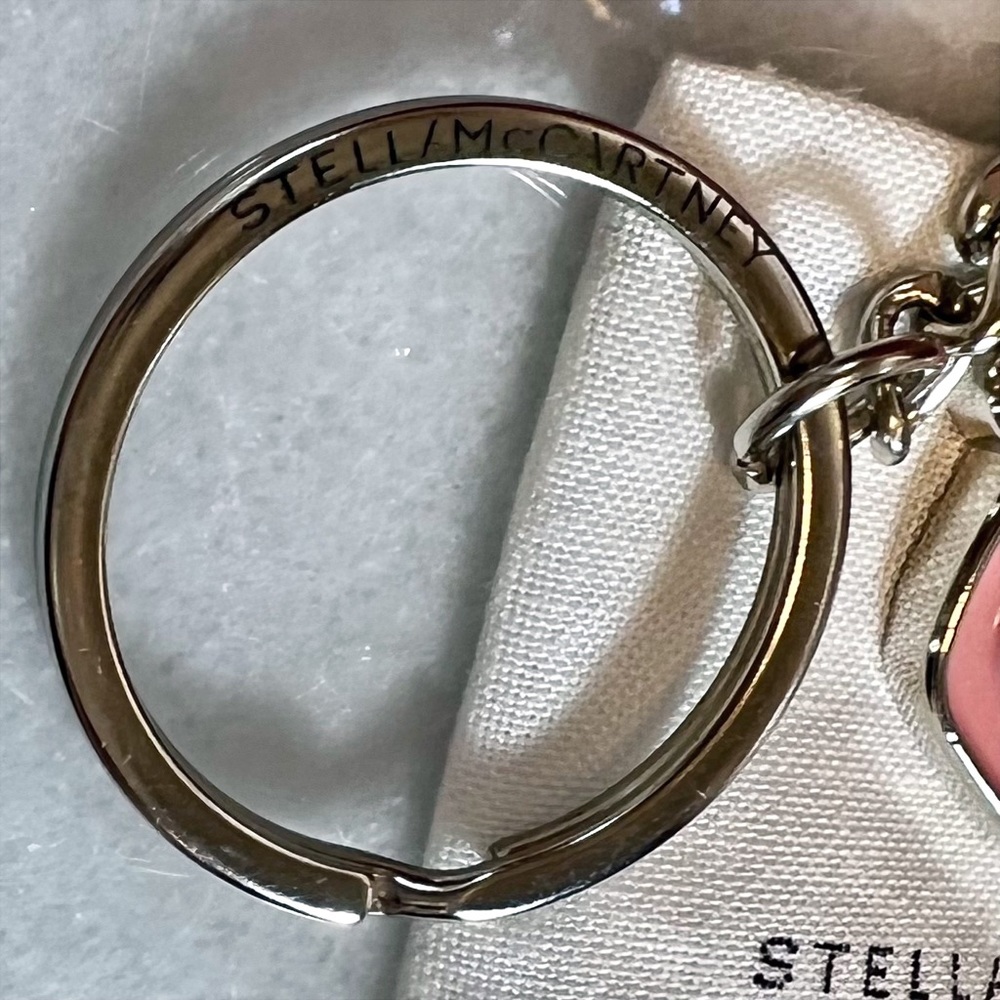 Stella McCartney Pink Sunglasses Keychain/Bag Charm - Picture 7 of 8